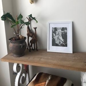 ♡ Marilyn Monroe Black and White Canvas Print With Frame